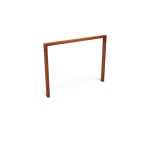 Portabiciclette AROS, acciaio corten