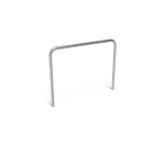 Portabiciclette AROS con angoli arrotondati, acciaio inox
