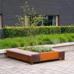Panca AROS - corten - immagine 4