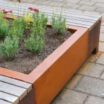 Panca doppia AROS - corten - immagine 4