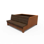 Panca AROS - corten