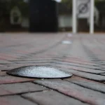 Borchie stradali FURNS - acciaio corten (10 pezzi) - immagine 2