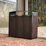 Pattumiera STORR in acciaio verniciato - immagine 3