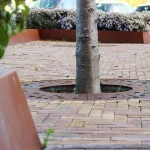 Griglia per alberi rotonda 1490 mm - acciaio rivestito - immagine 4