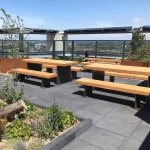 Set da picnic BORG - acciaio corten - immagine 2