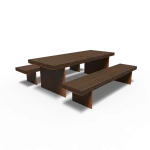 Set da picnic BORG - acciaio corten