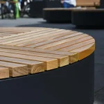 Tavolo rotondo AROS - alluminio - immagine 4