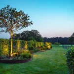 Bordatura da giardino in acciaio zincato, bordo superiore appiattito, dritto - immagine 3