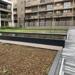 Muro di contenimento in alluminio, bordo superiore stretto, dritto - immagine 2