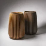 Vaso di fiori in bambù MORI - immagine 2
